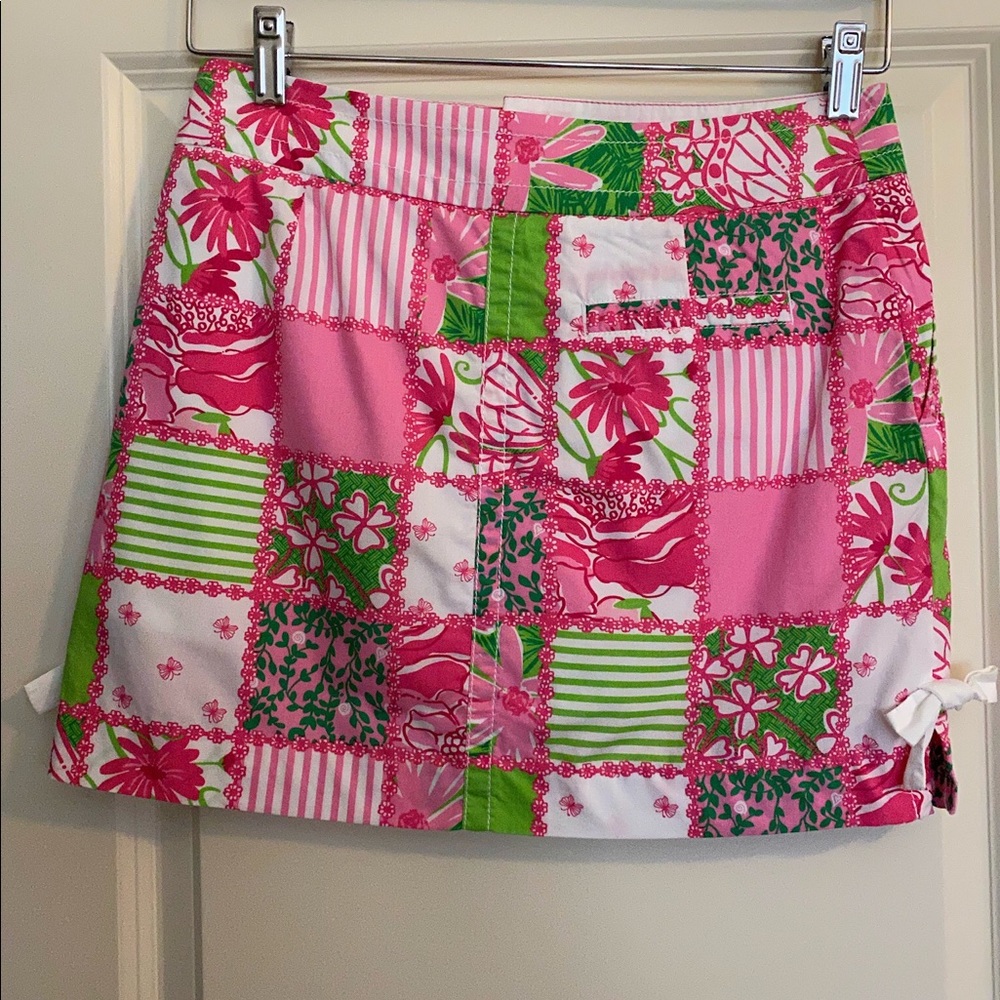 Lilly Pulitzer Patchwork Skort Size 2 - image 2